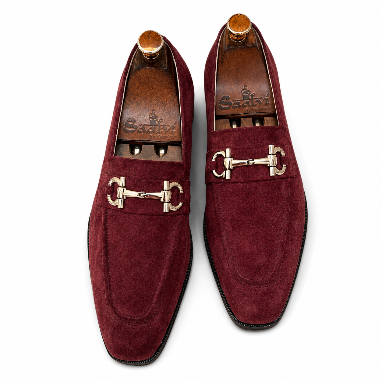 The Bordeaux Élite Suede Horsebit Loafer