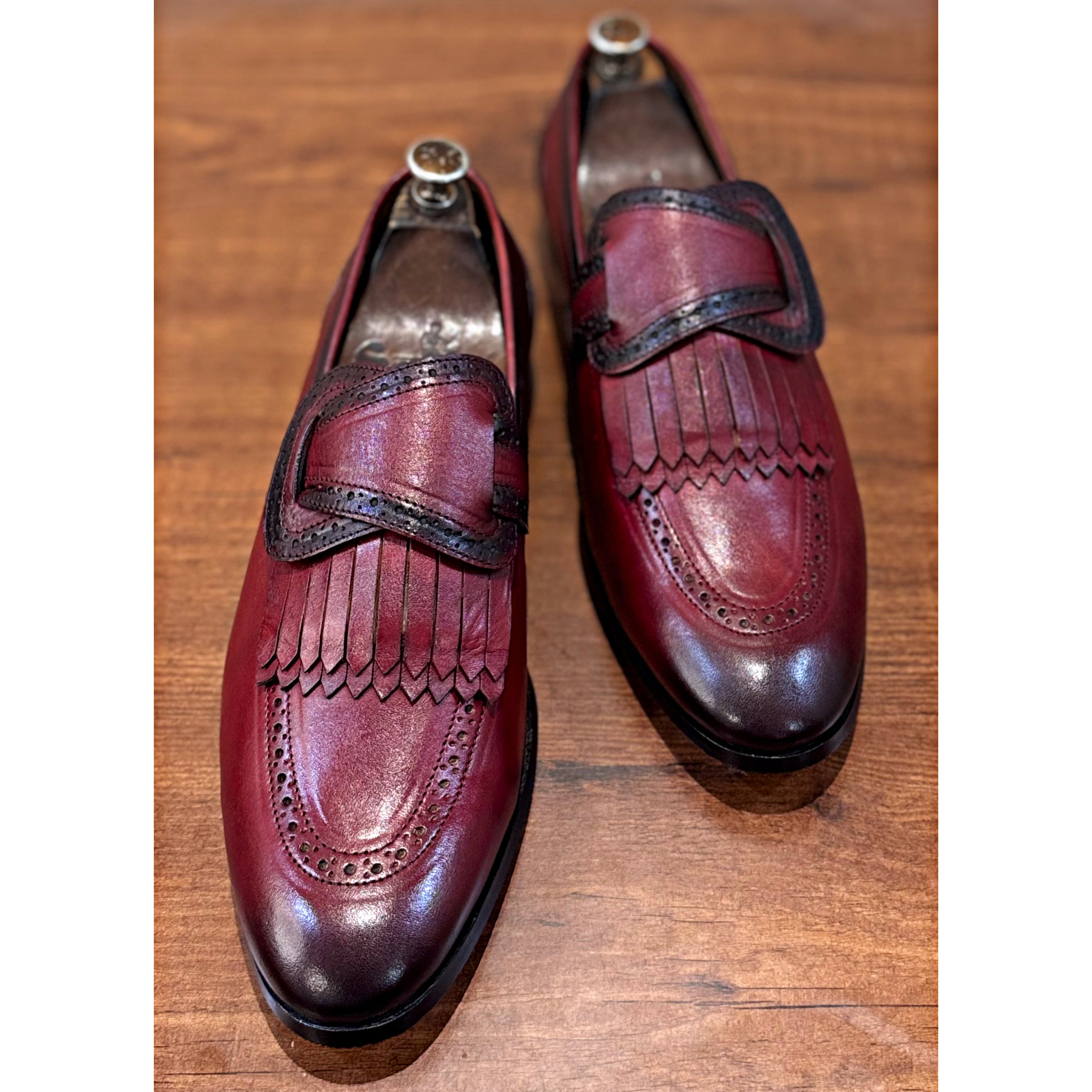 Butterfly Loafers Bordo