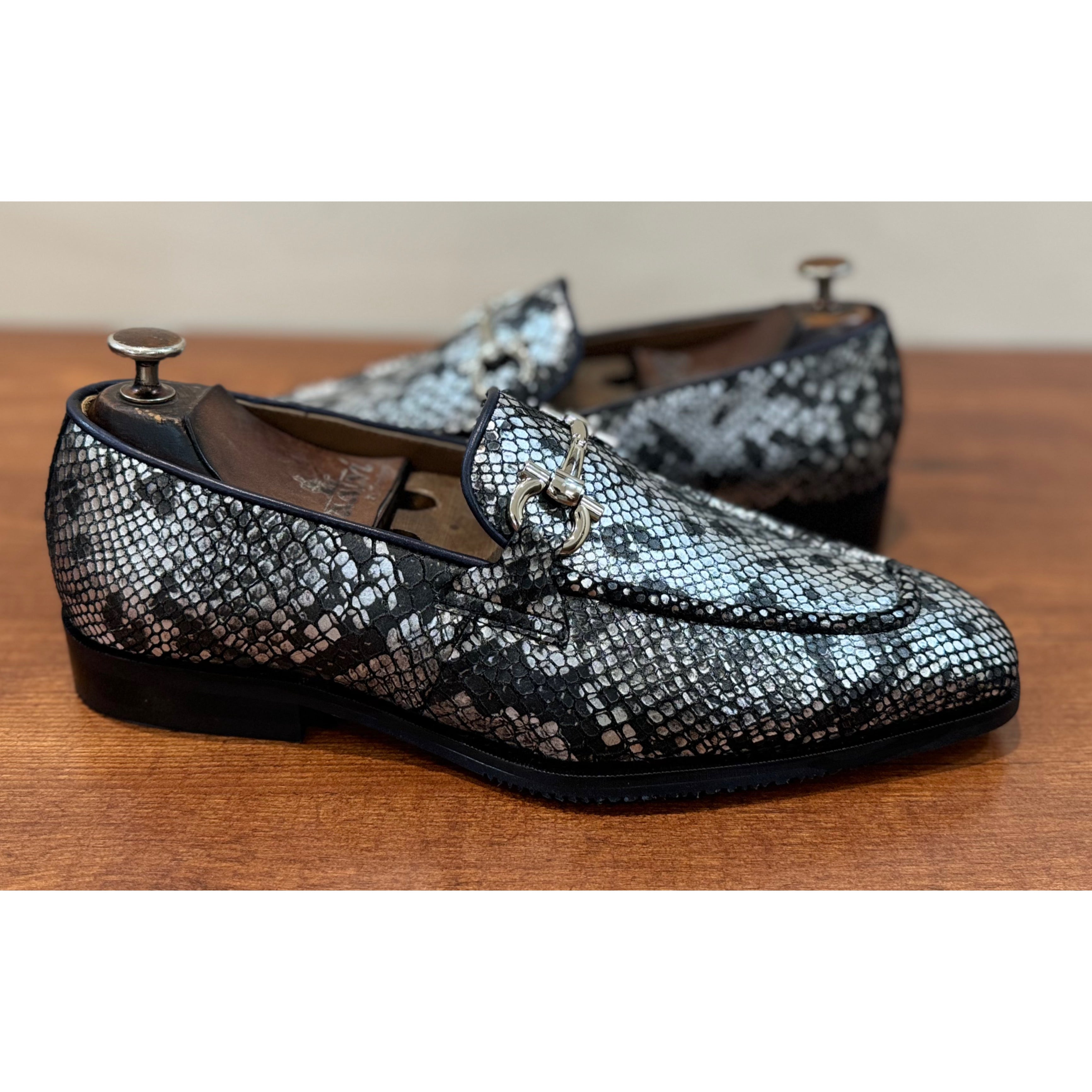 Snake Foil Loafers Silver