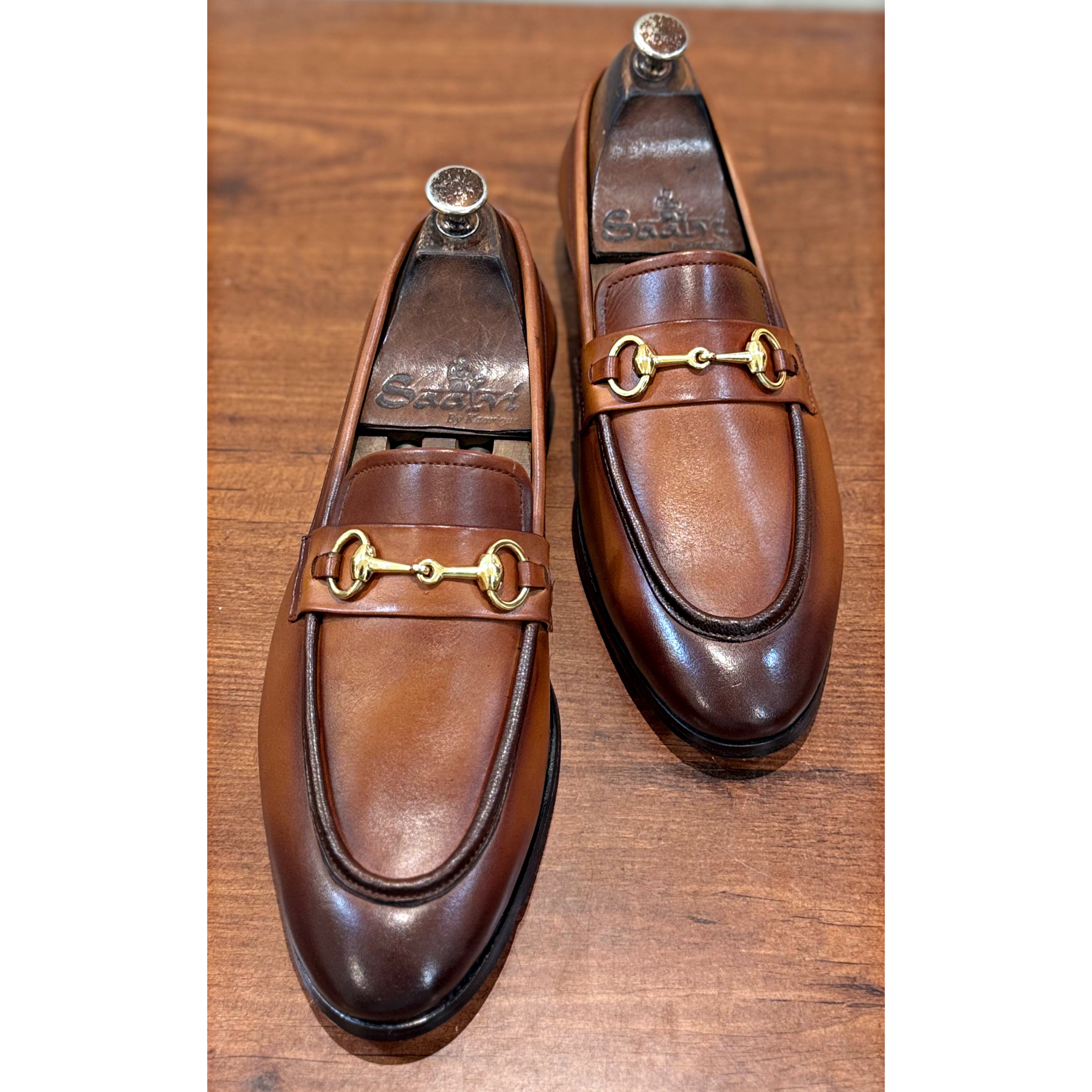 Horsebit Loafers Tan