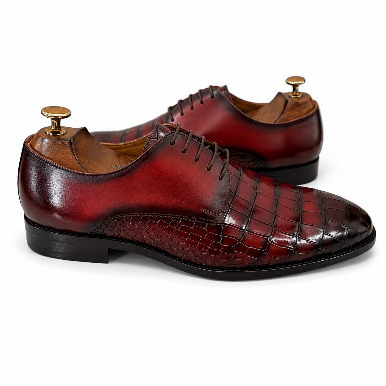 The Bordeaux Croco Derby