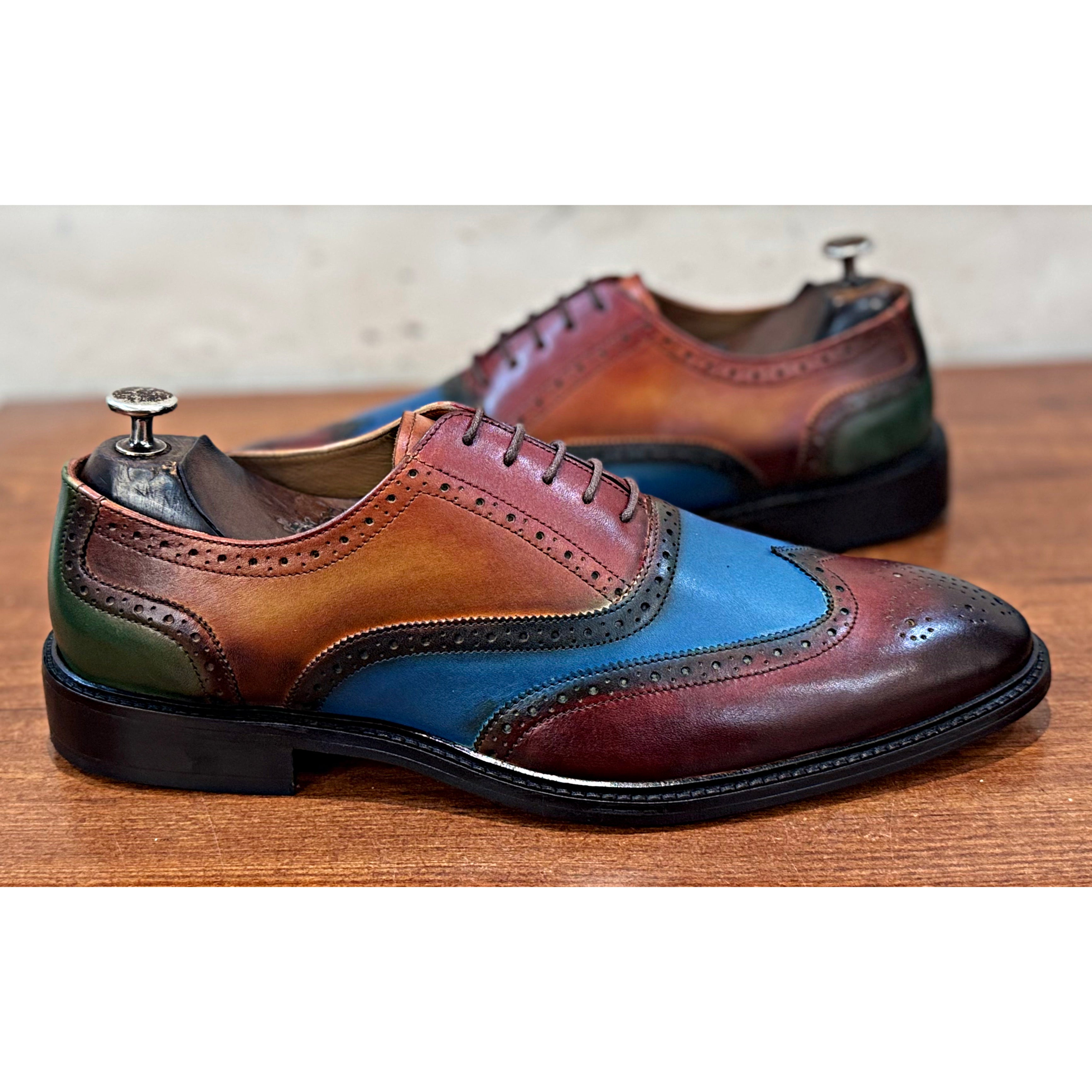 Multi Colour Oxford Brogue’s