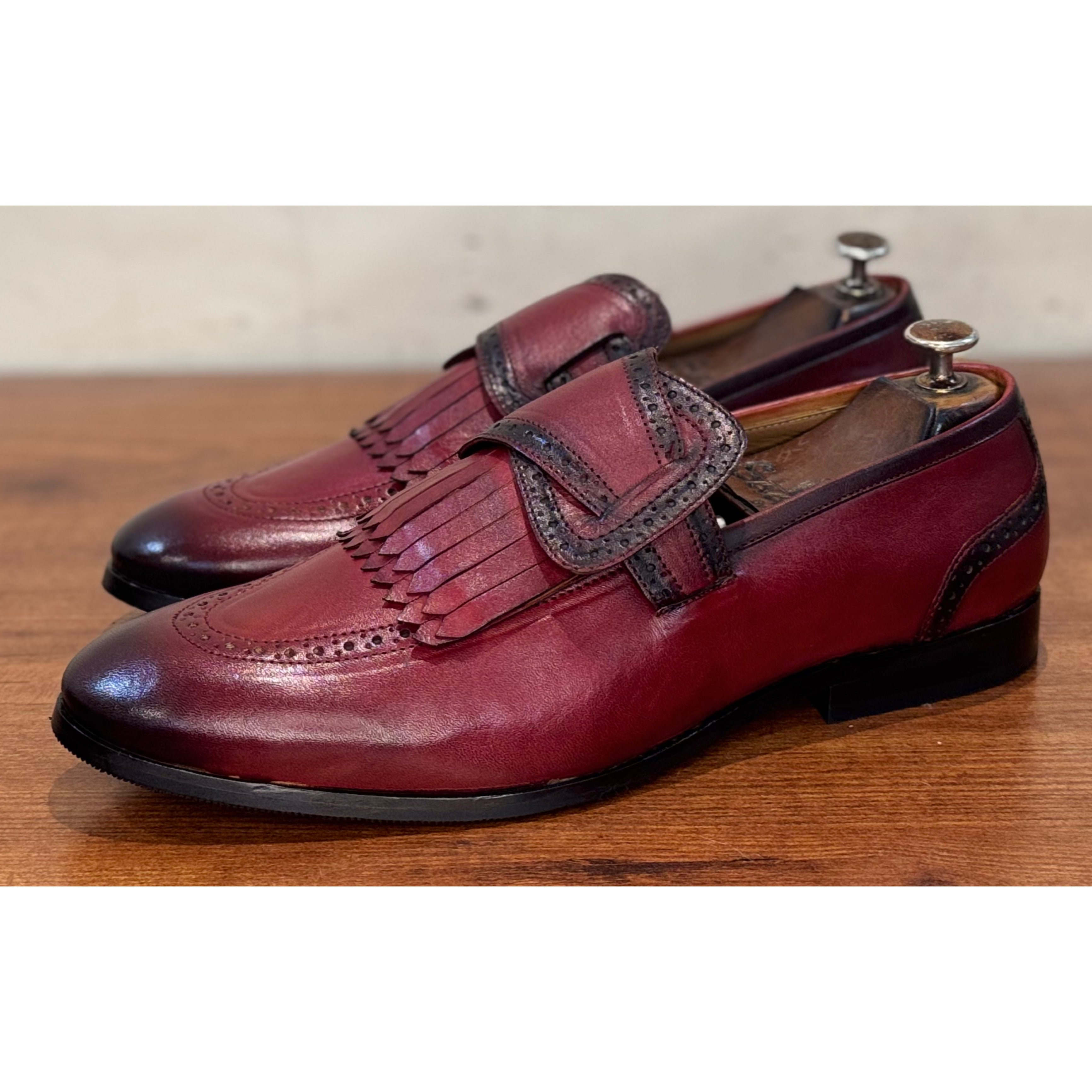 Butterfly Loafers Bordo