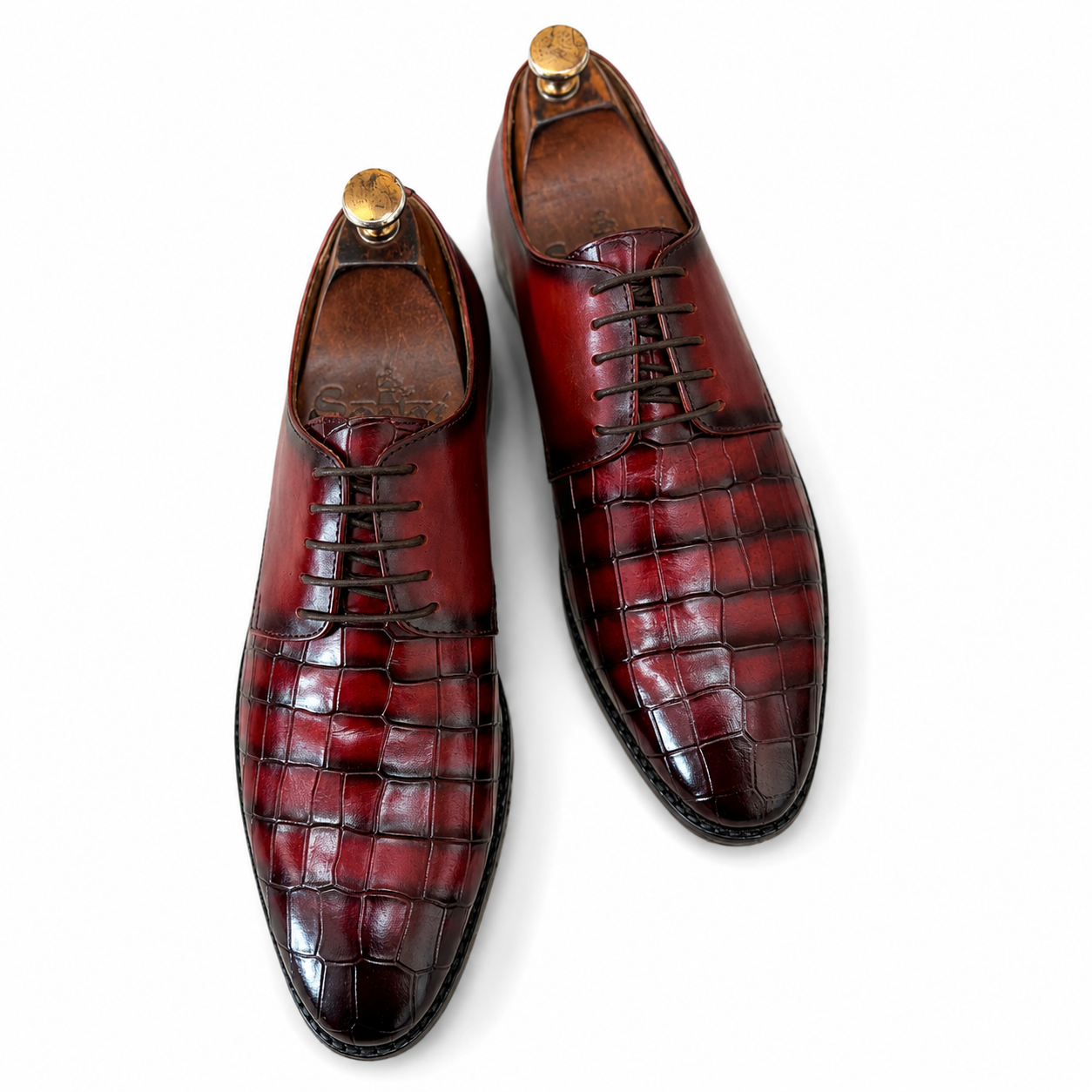 The Bordeaux Croco Derby