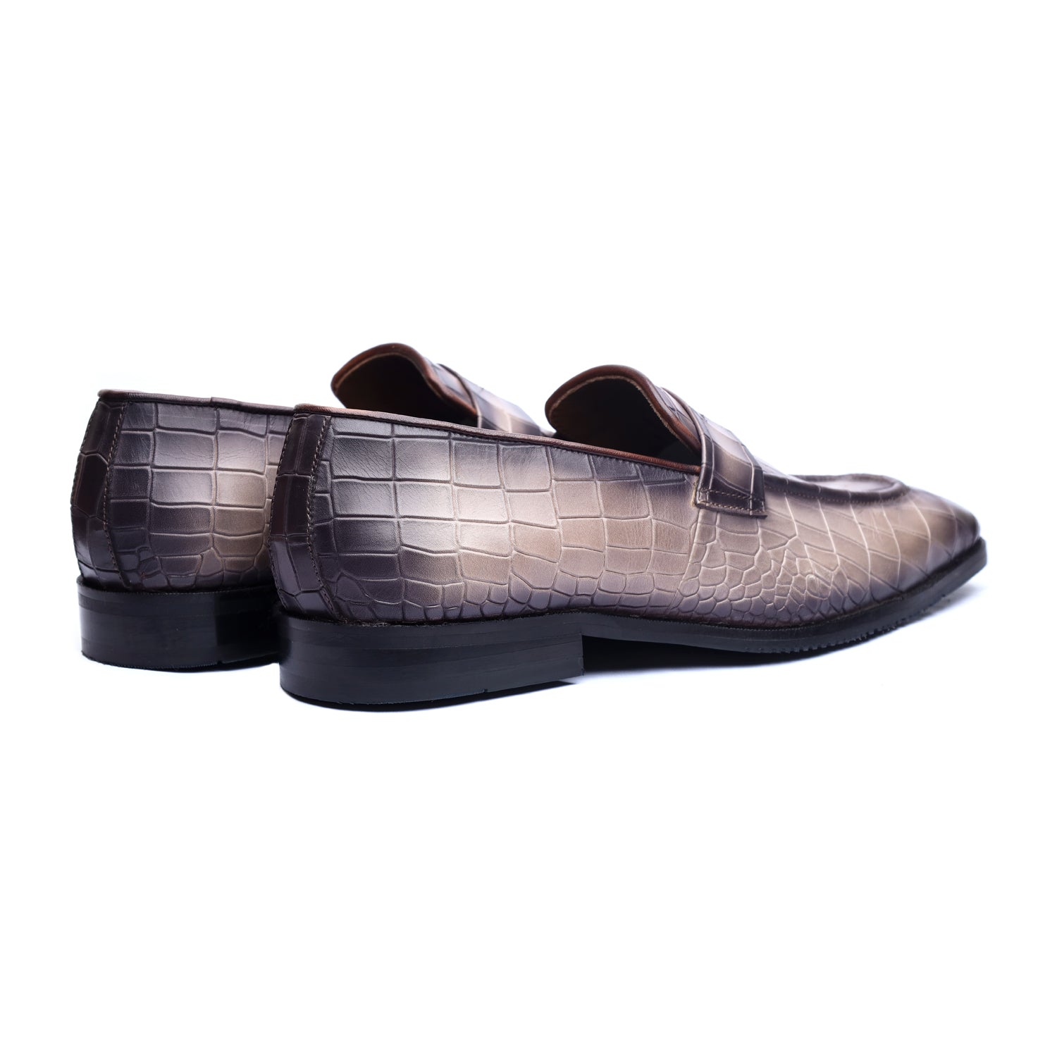Penny Loafers Grey