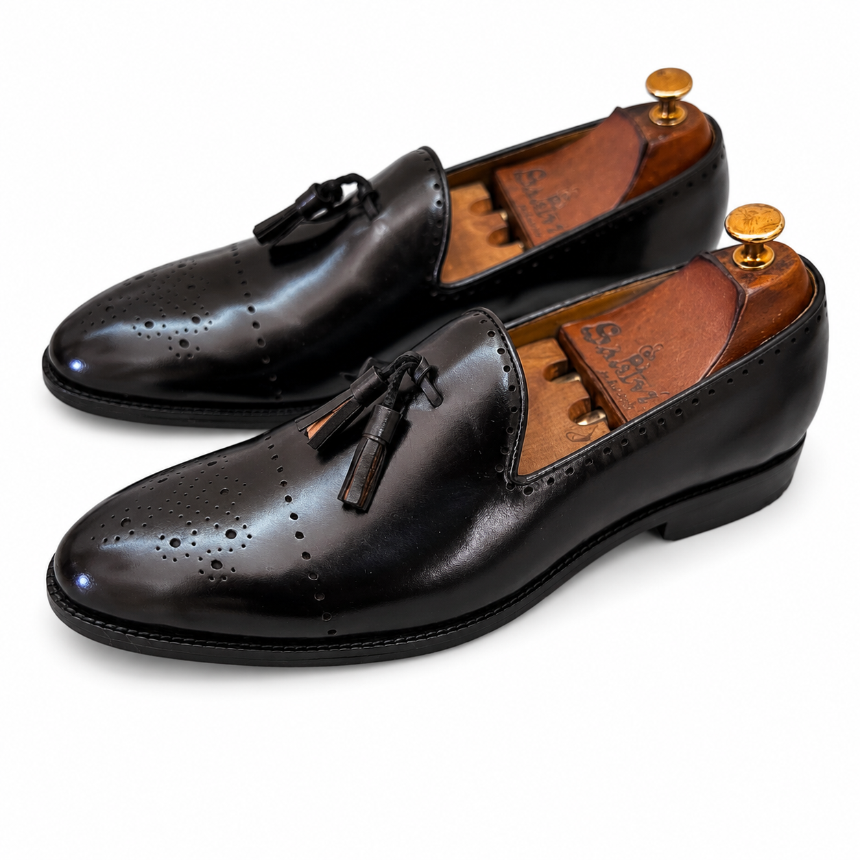 The Noir Royale Tassel Loafer