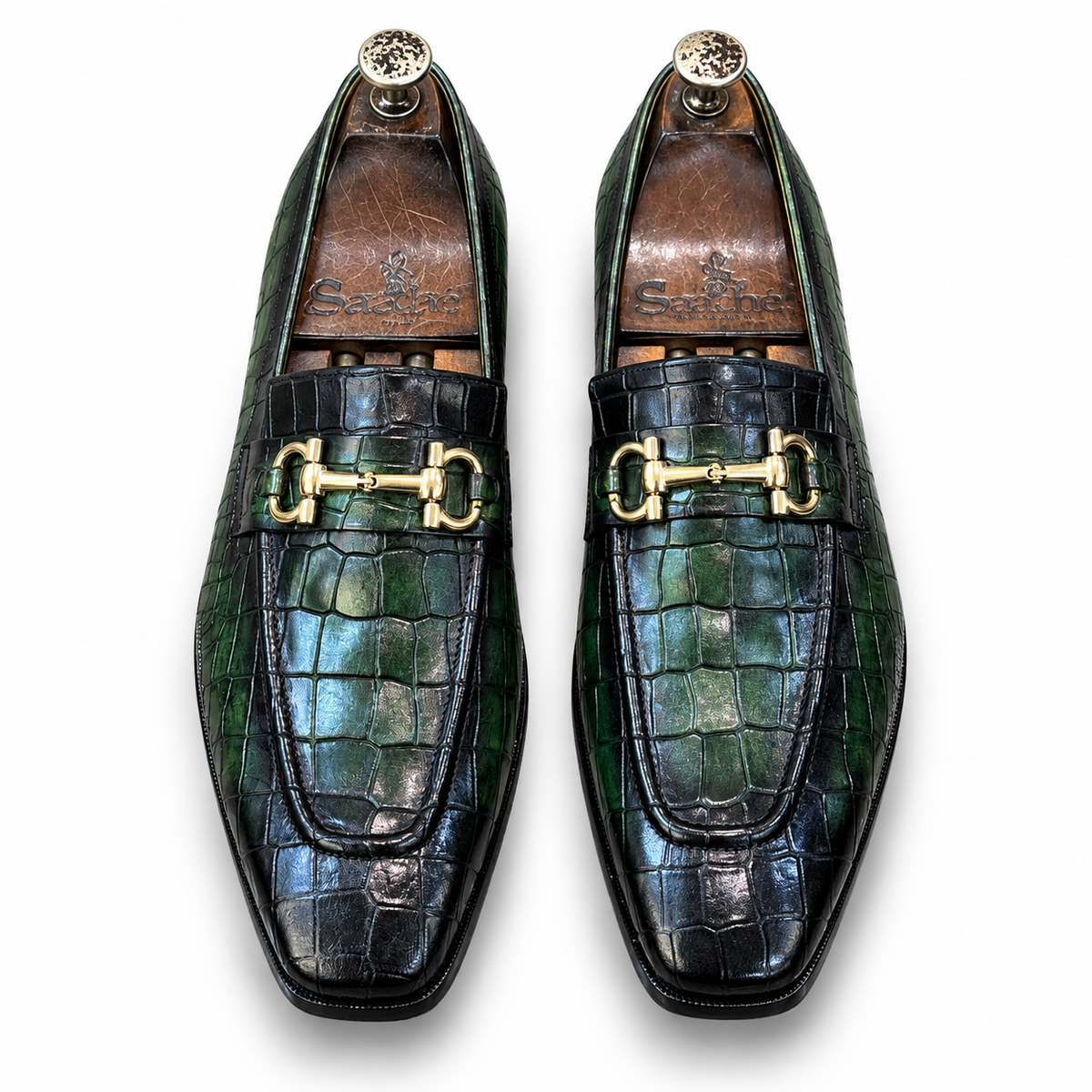 Emerald Noir Horsebit Loafer