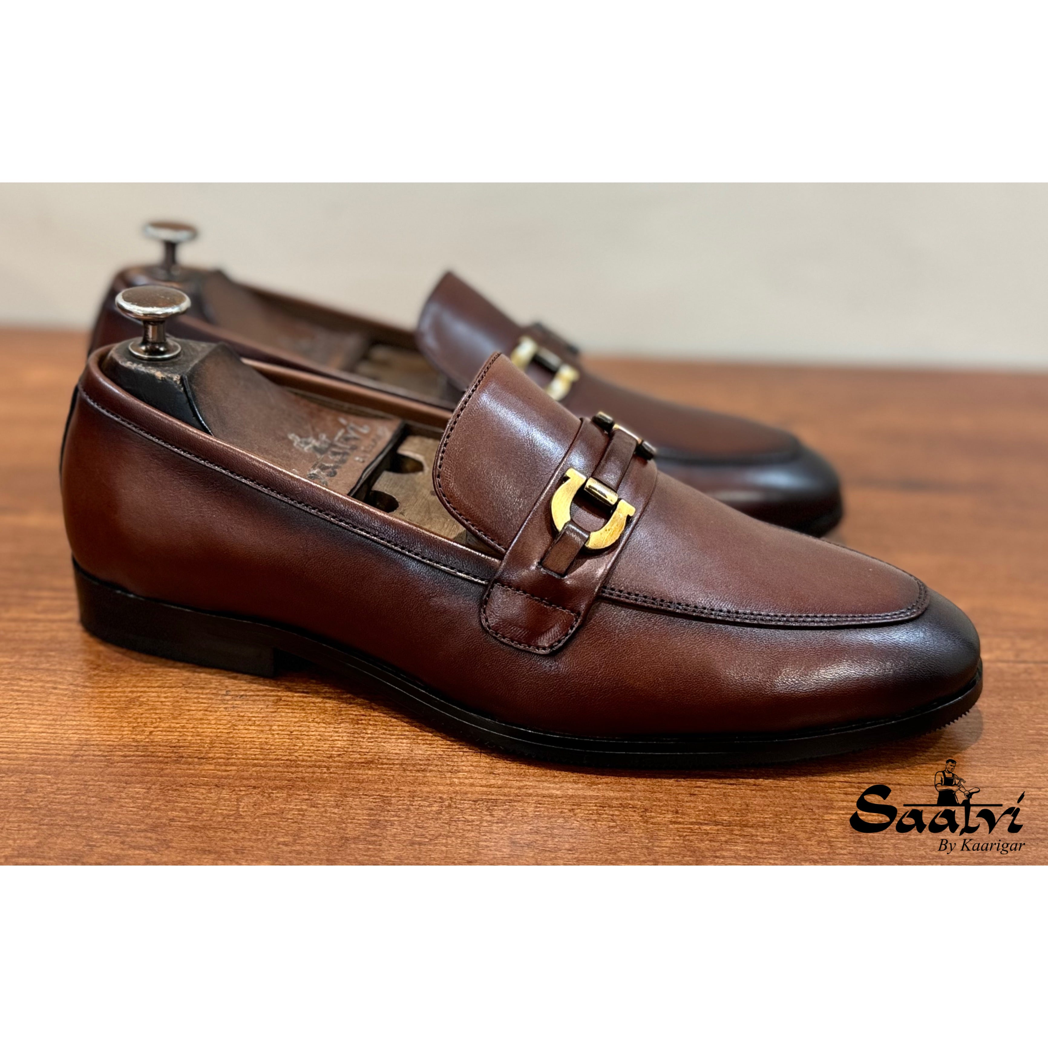 Leather Loafers Ultra Flex - Brown