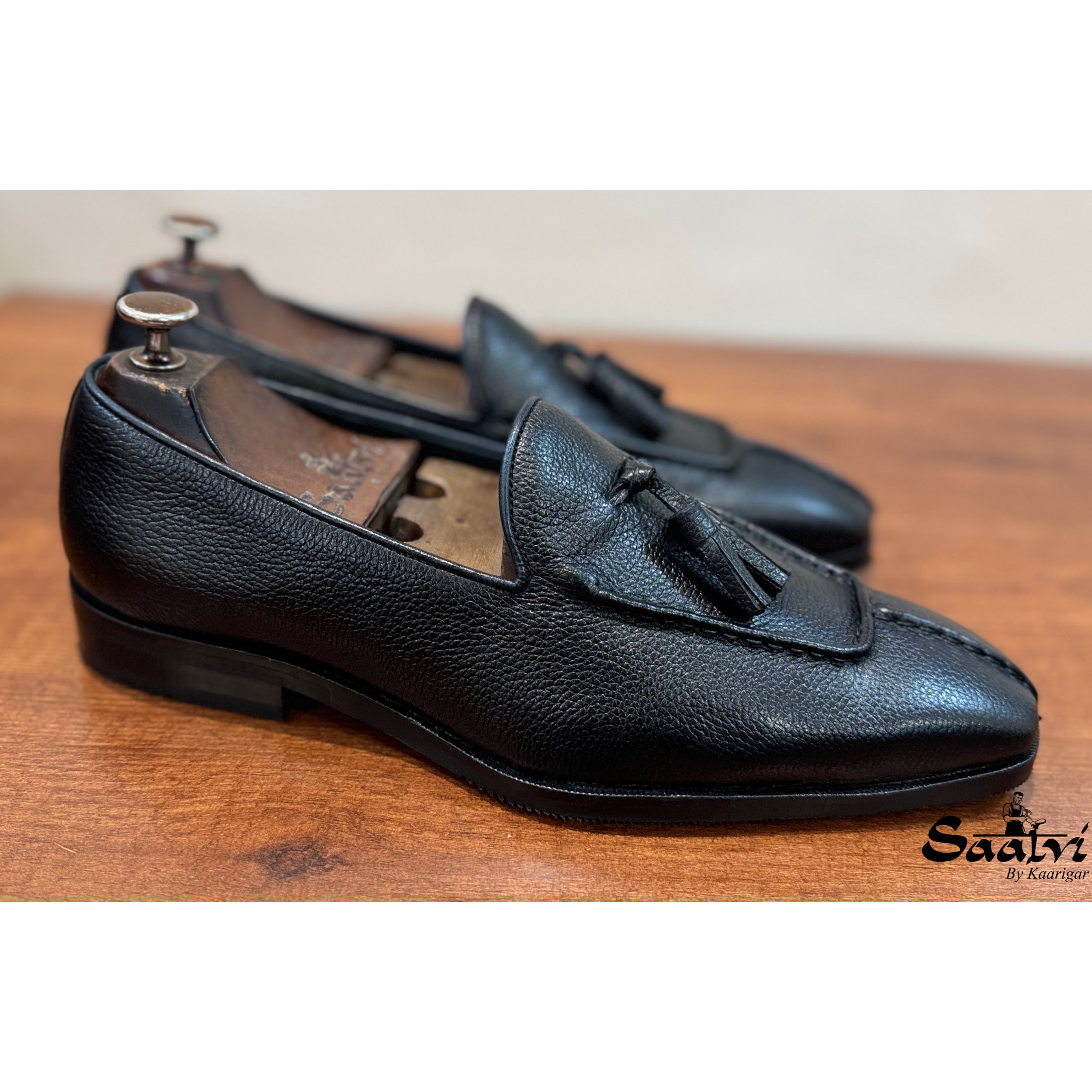 Black Tassel Loafers Ultra Soft