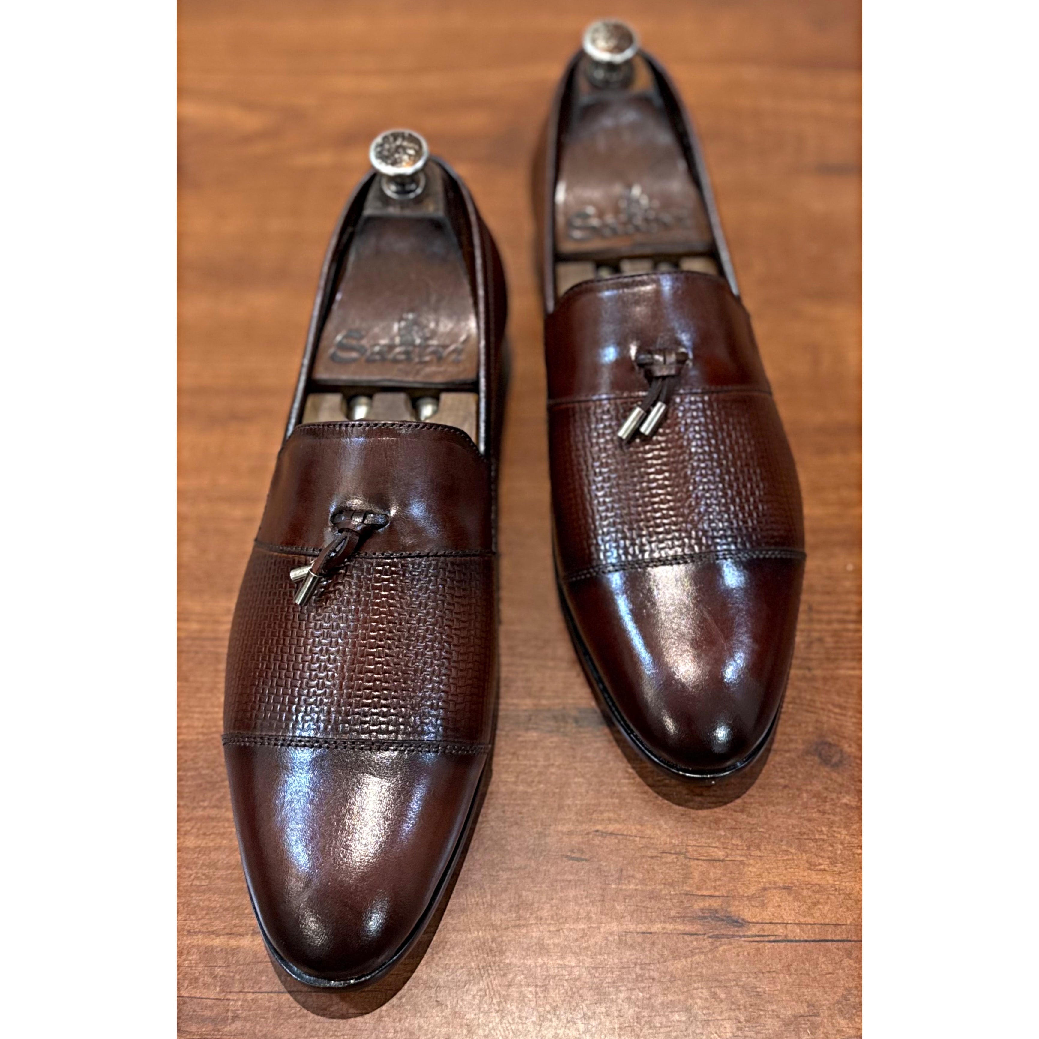Brown Loafers With Tassels
