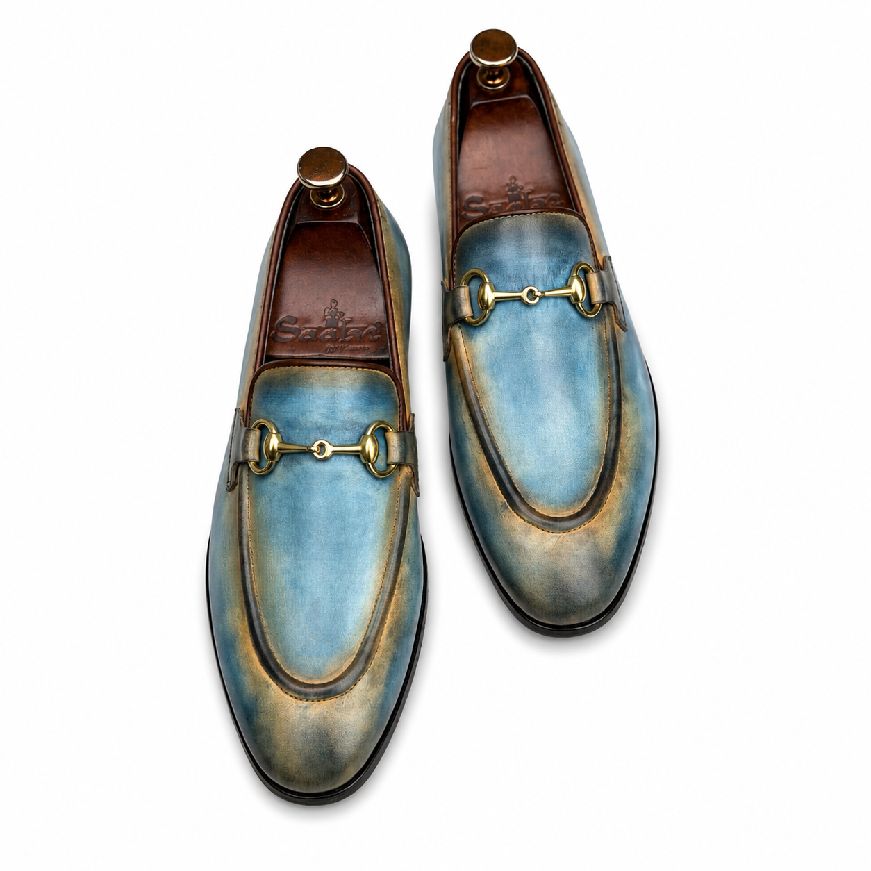The Riviera Azure Horsebit