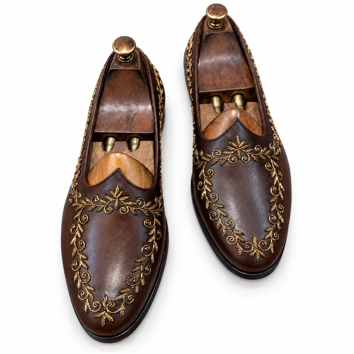 Bail Heritage Brown Leather Jutti