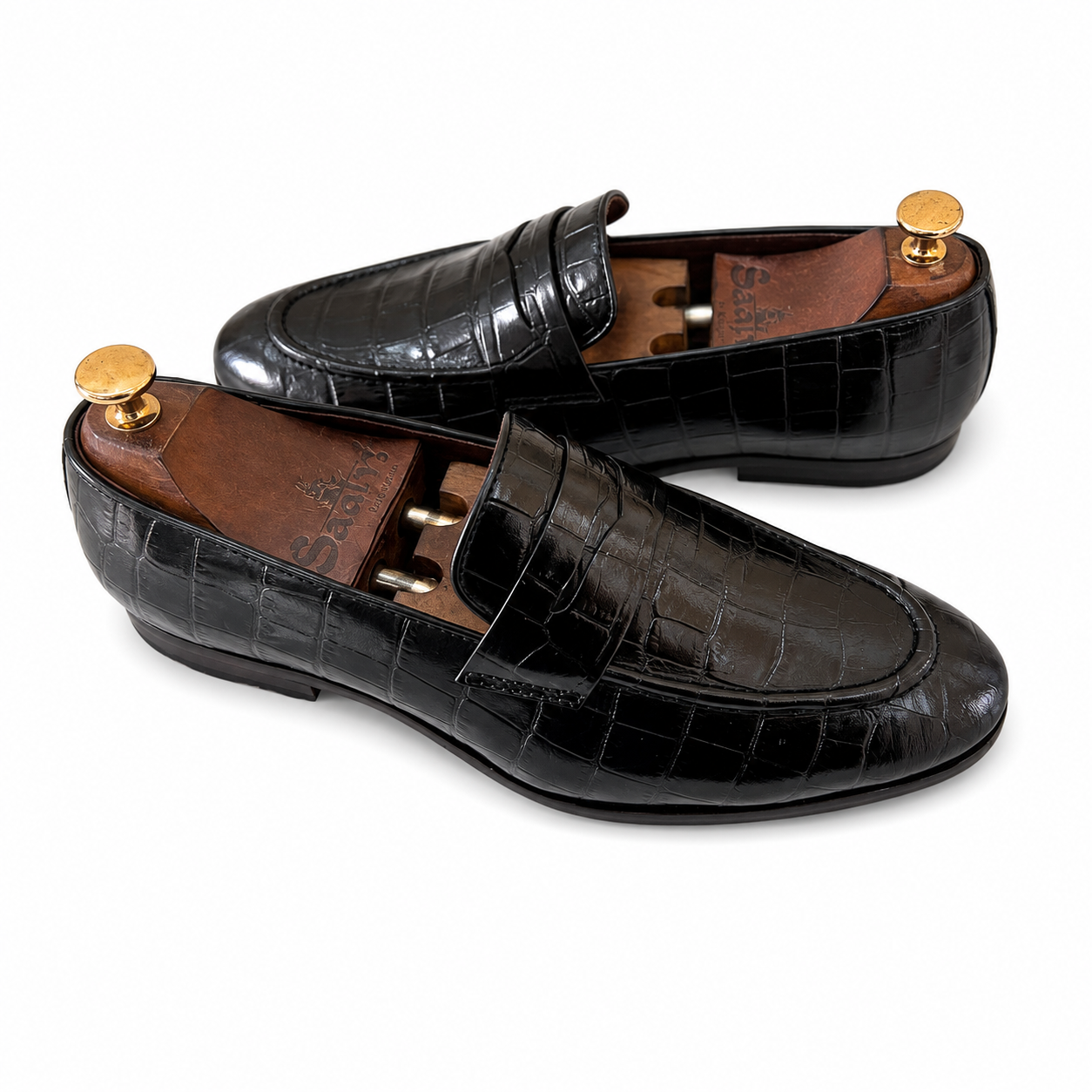 The Noir Sovereign Penny Loafer