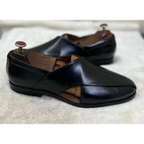 Black Peshawari Sandals