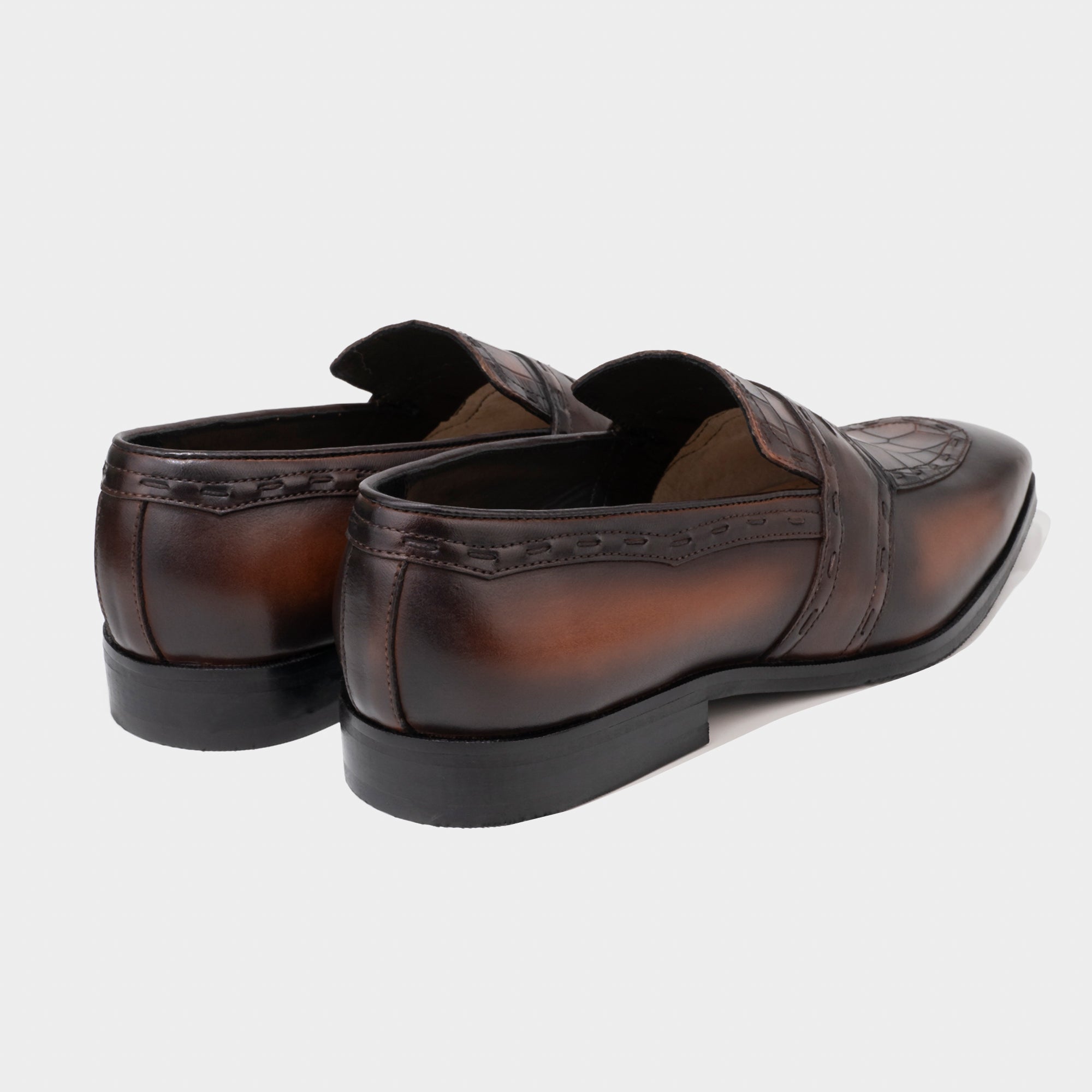 The Baron - Hand Patina Loafers