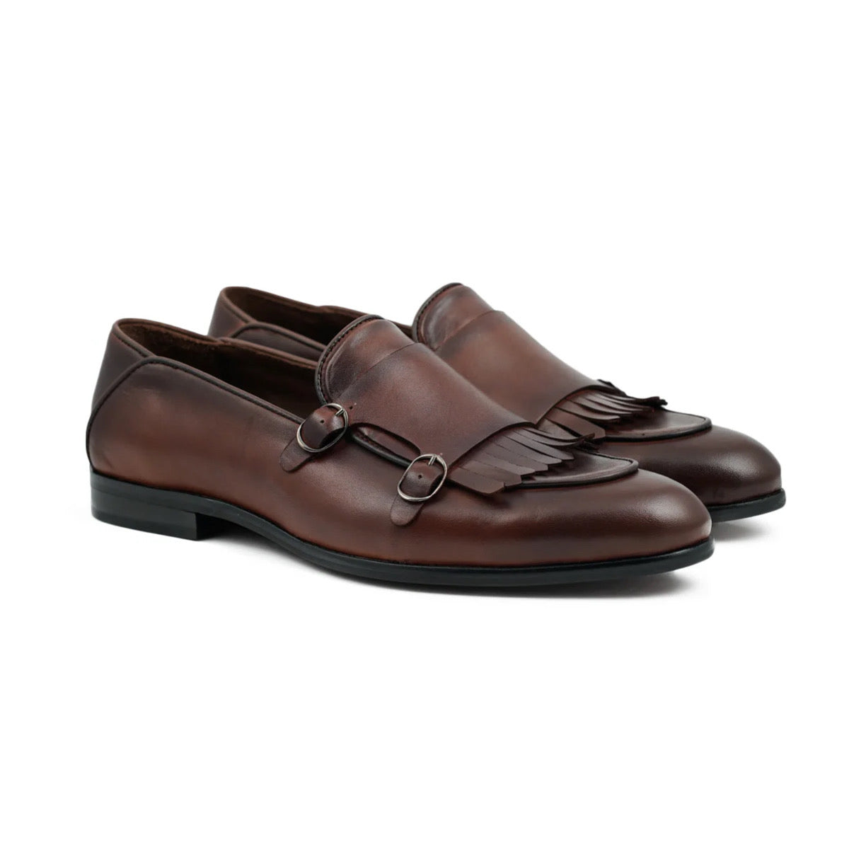 Double Strap Monk Fringe