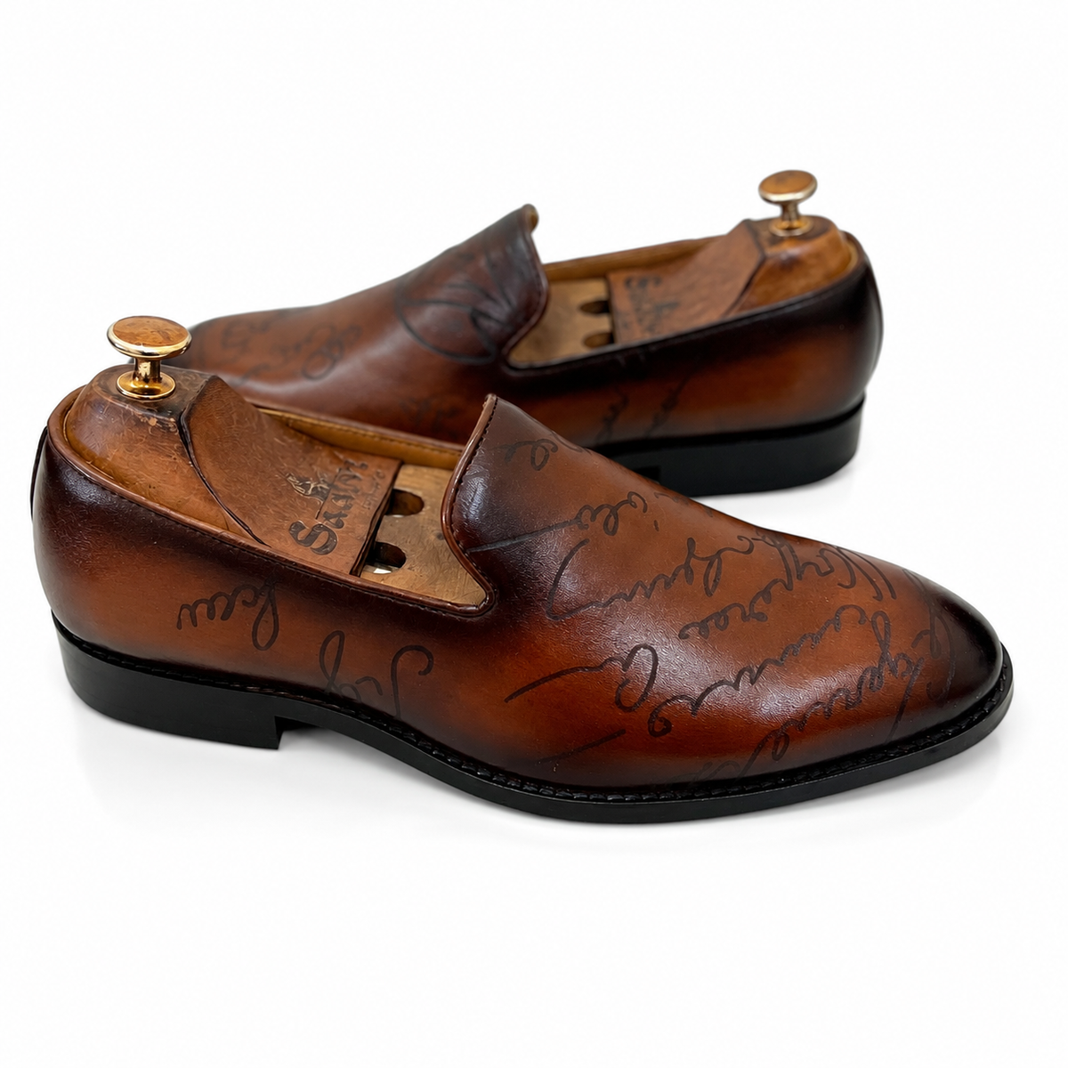 Signature Loafers Cognac