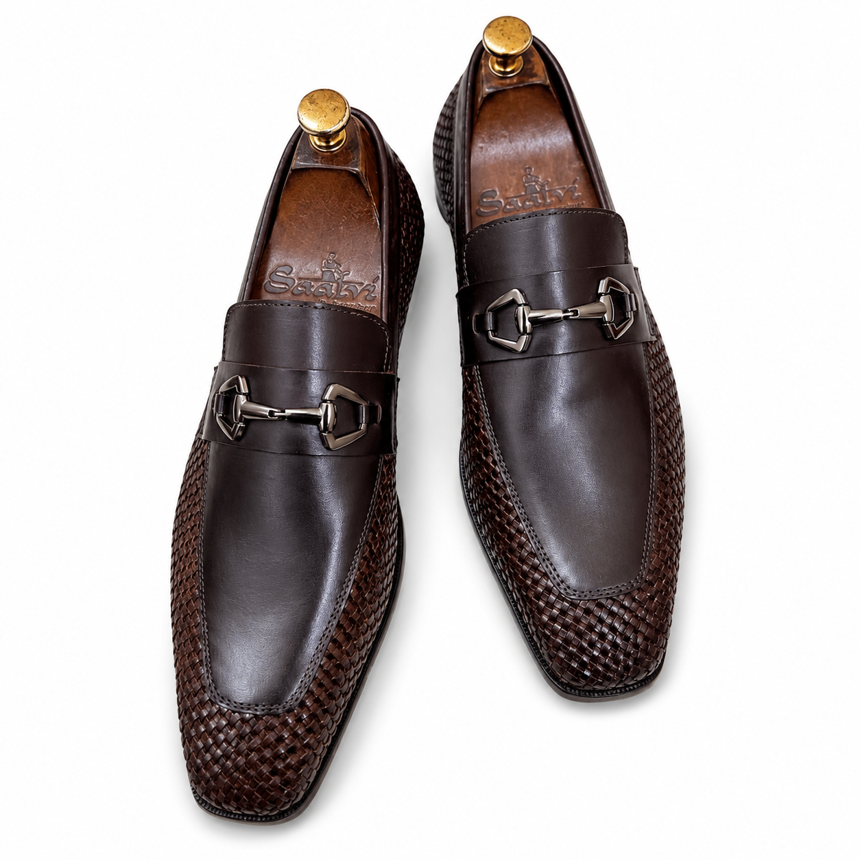 The Mayfair Woven Horsebit Loafers