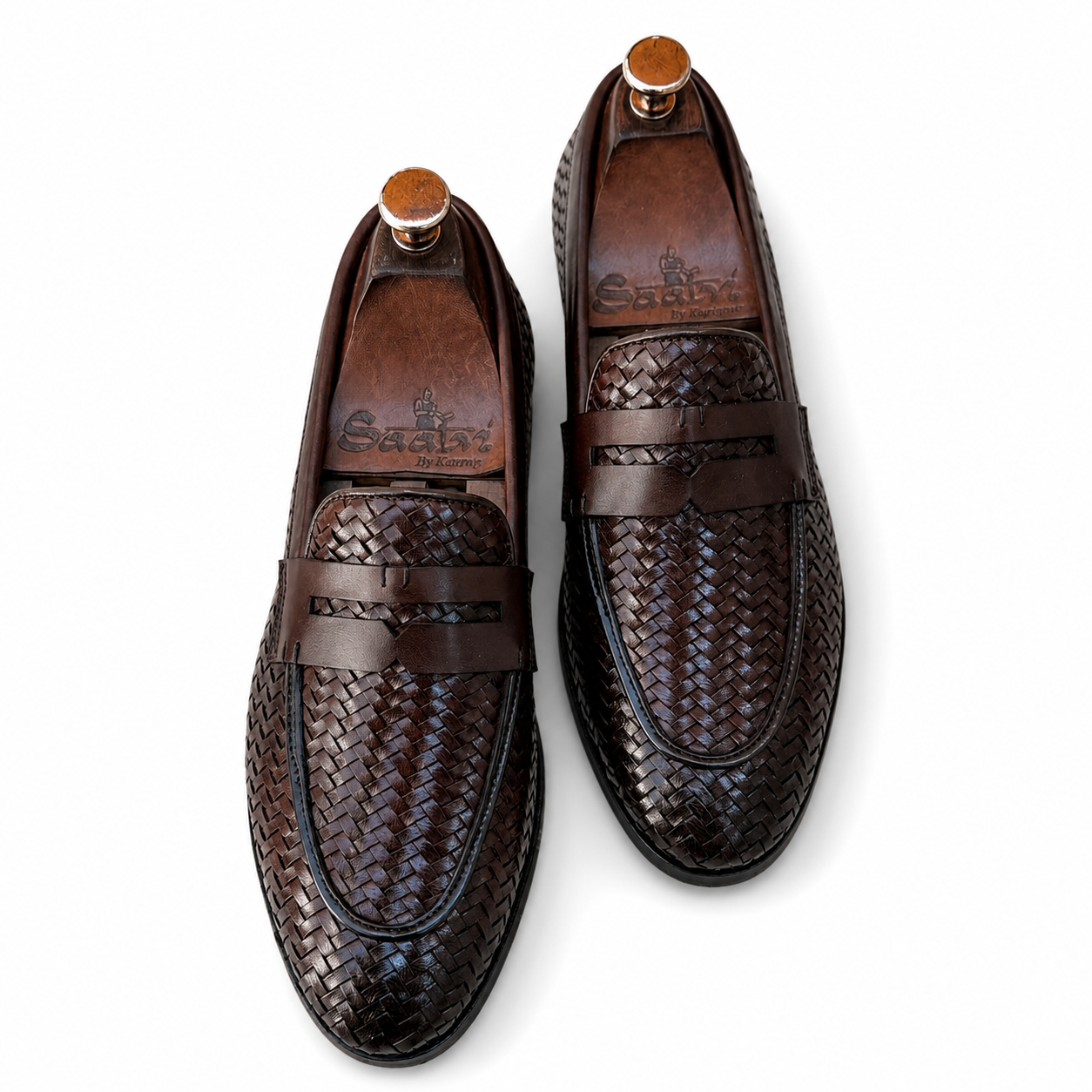 Milano Intreccio Penny Loafers