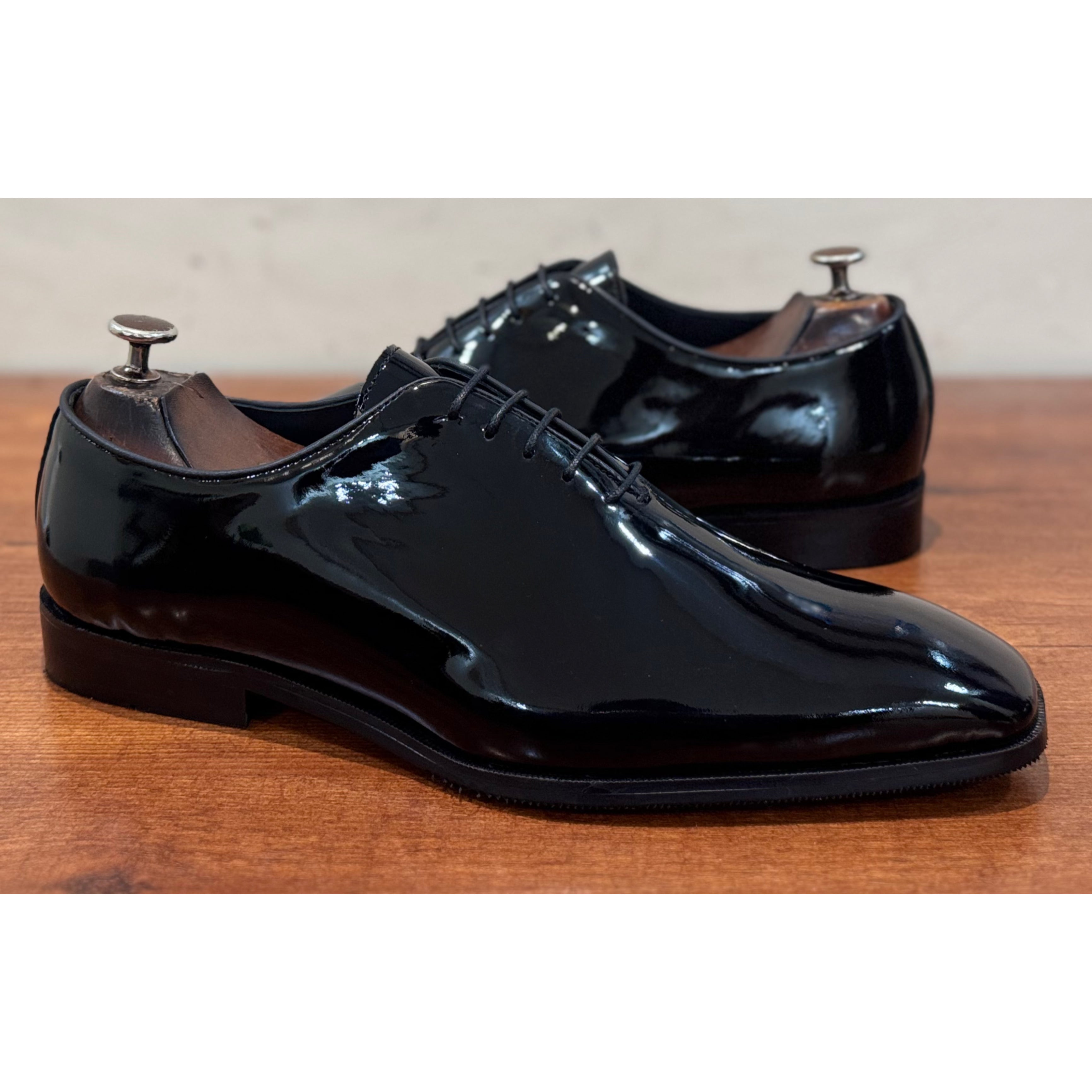 Patent Wholecut Oxfords