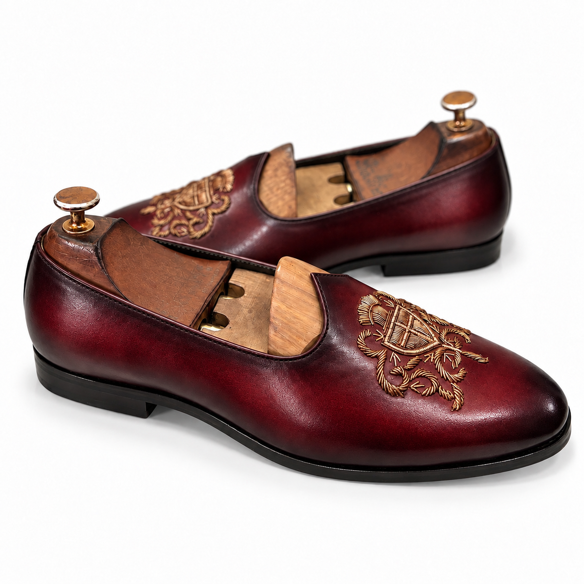 Bordeaux Crest Embroidered Jalsa