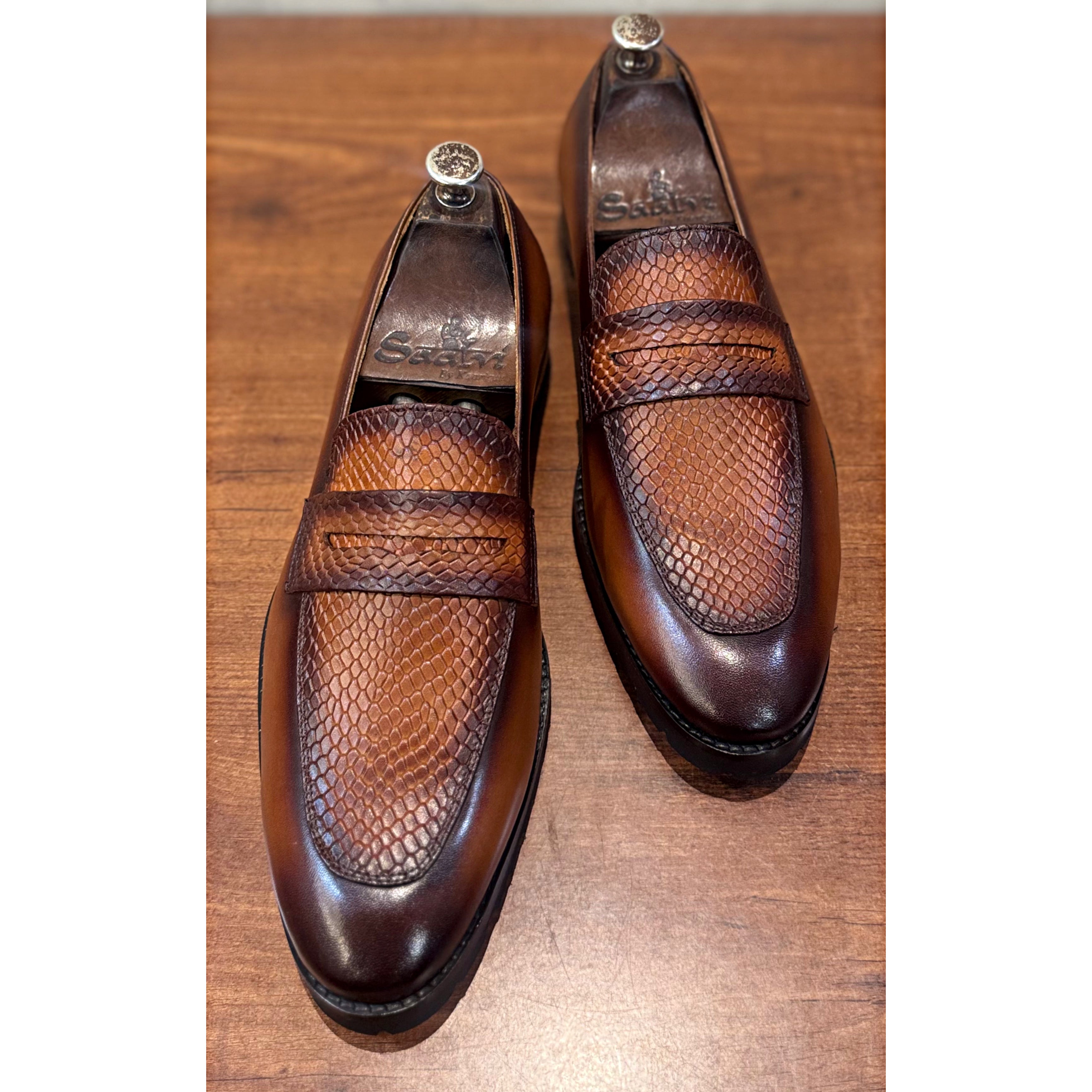 PENNY LOAFERS LIGHT WEIGHT SOLE Tan Brown
