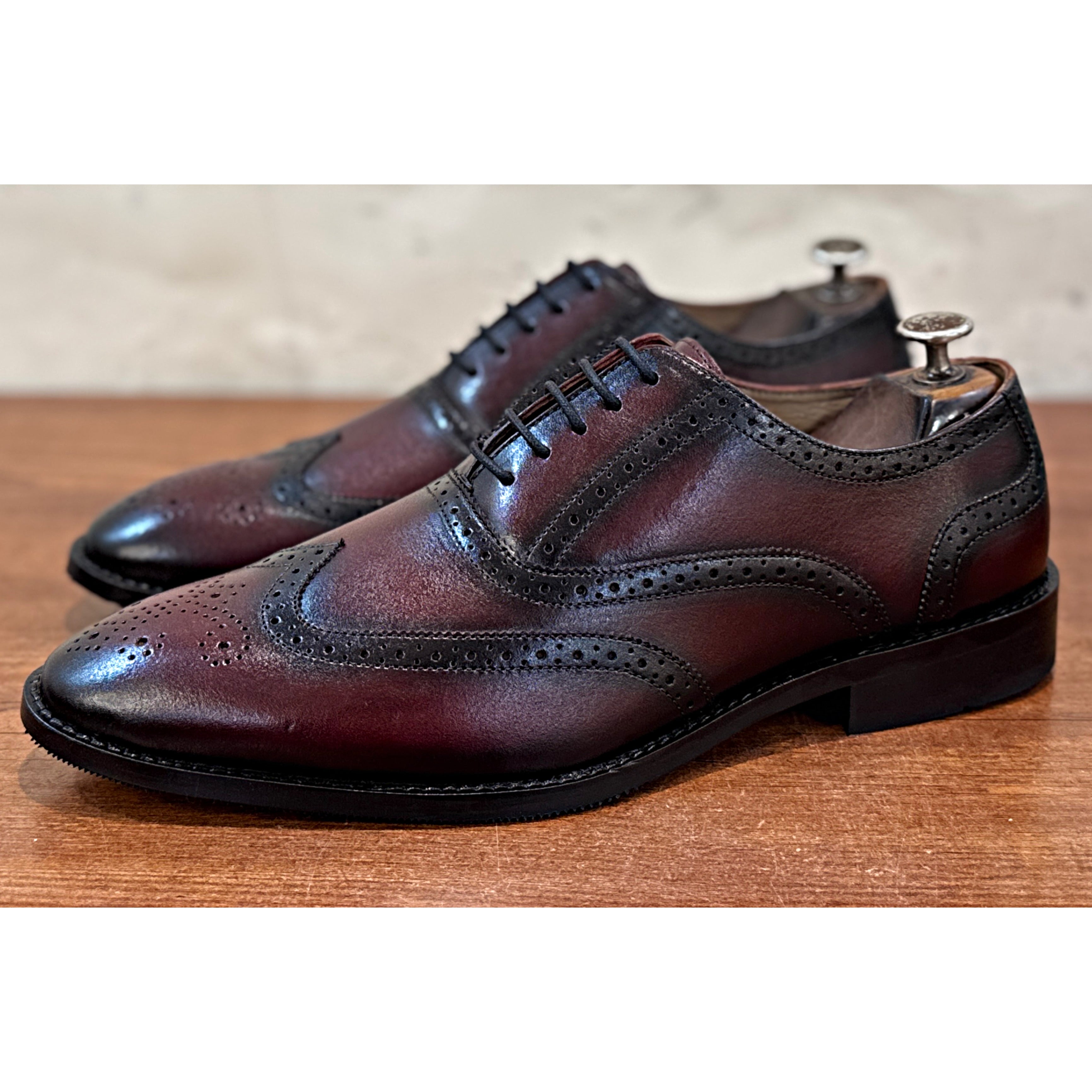 Windsor Burgundy Brogue Oxford