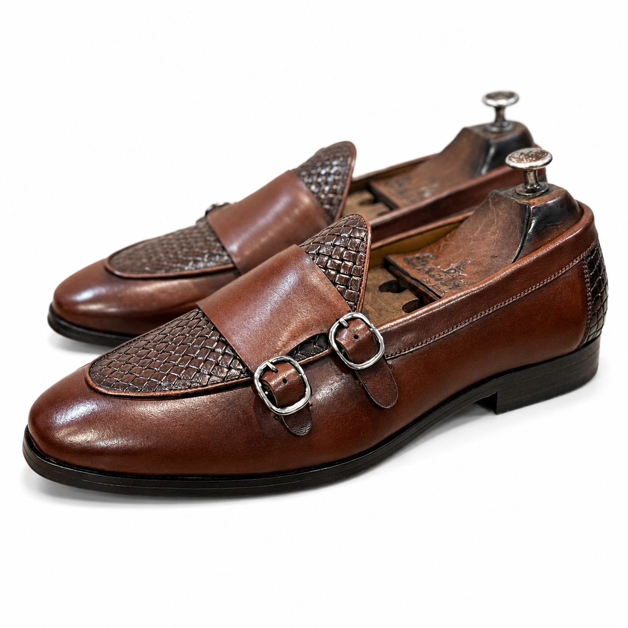 Imperial Woven Double Monk – Espresso Brown