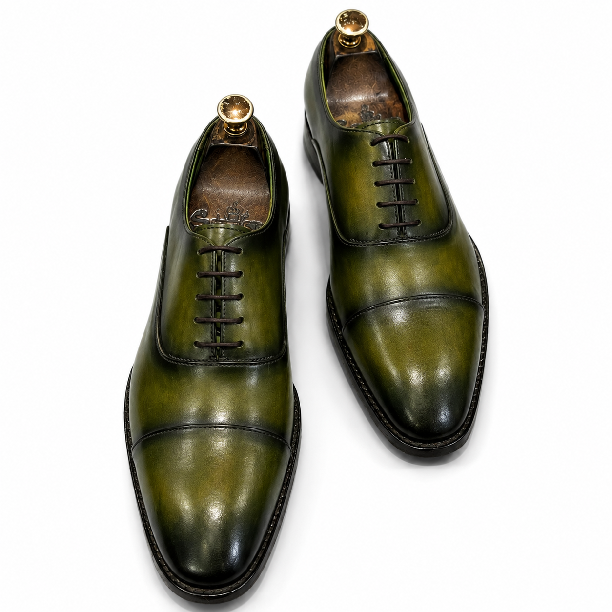 The Emerald Cap Toe Oxford