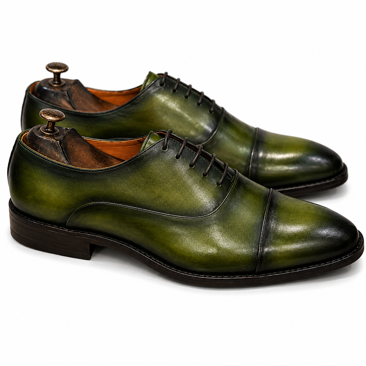 The Emerald Cap Toe Oxford