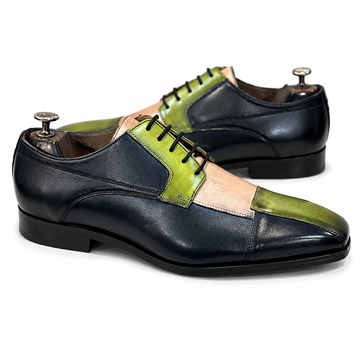 Verde Noir Spectator Oxfords