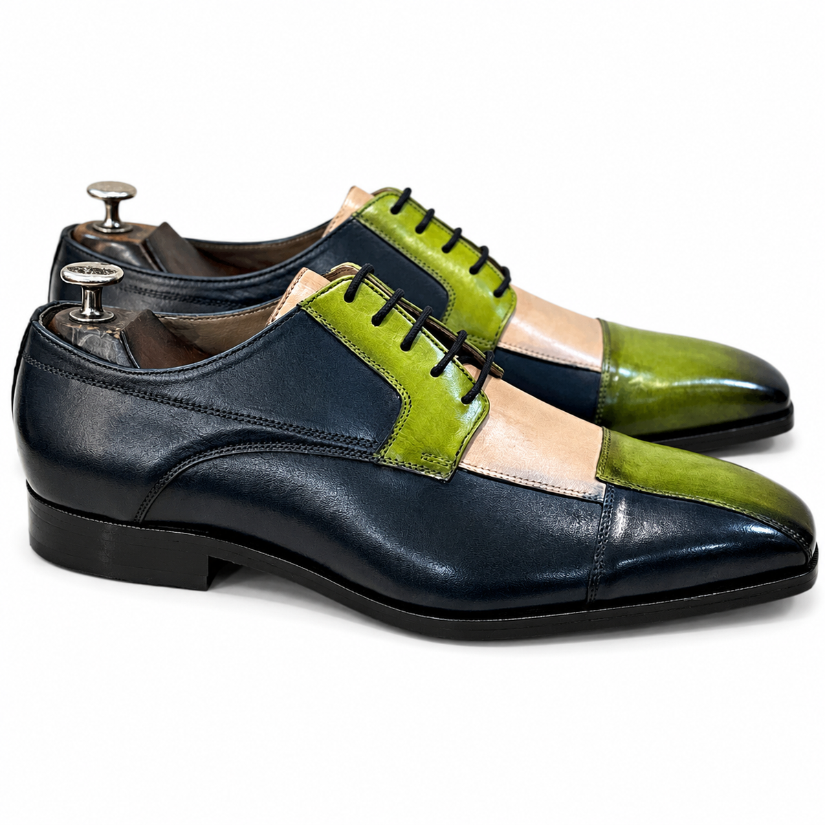 Verde Noir Spectator Oxfords