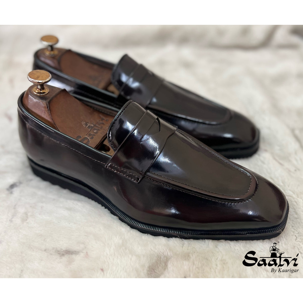 Black Penny Loafers