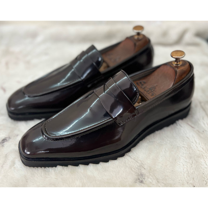 Black Penny Loafers