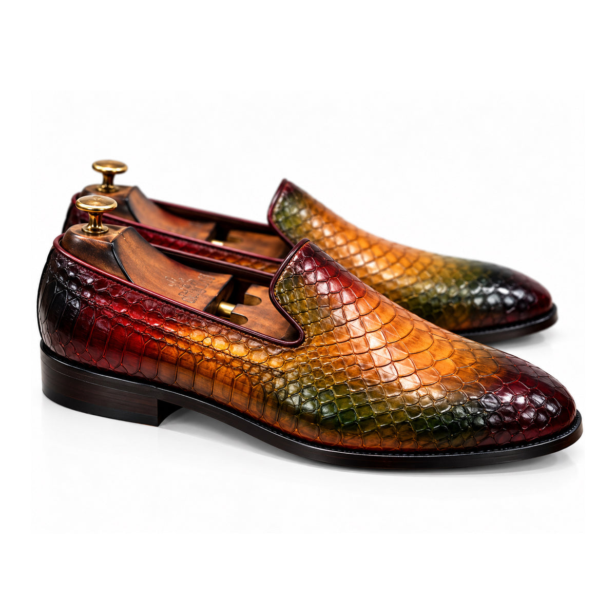 Prismatic Serpente Royale Loafers