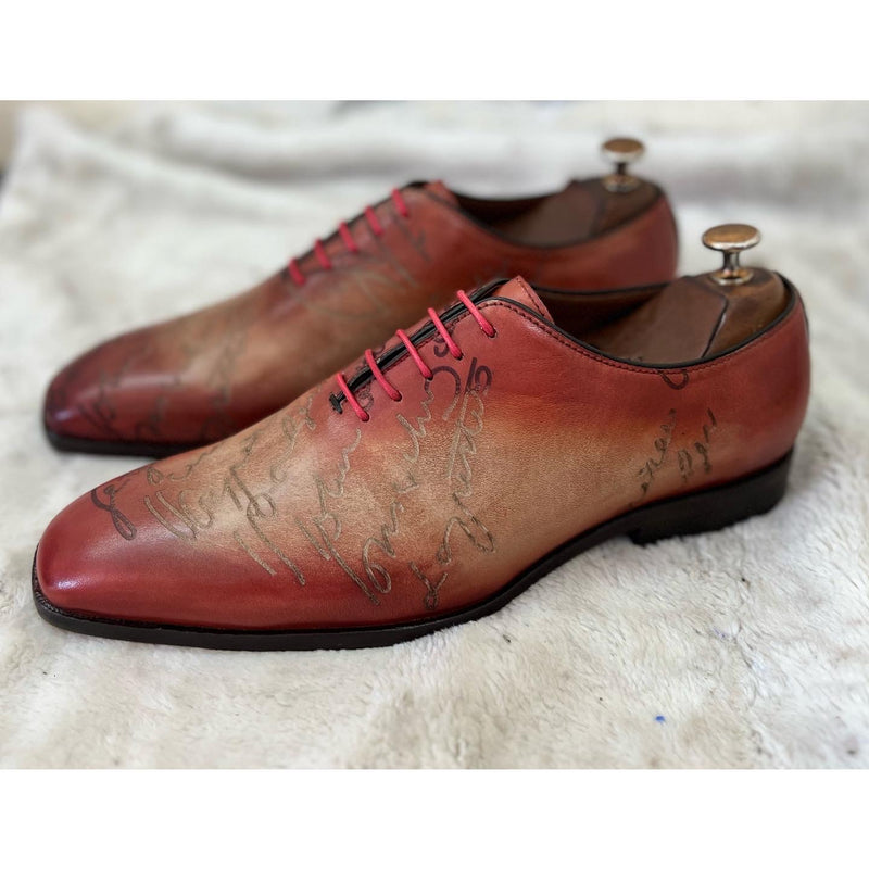Wholecut Oxfords Signature Hand Finished Tan