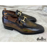 Hand Patina Loafers - Multi