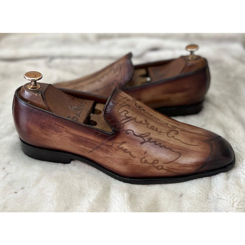 Signature Loafers Tan Hand Finished