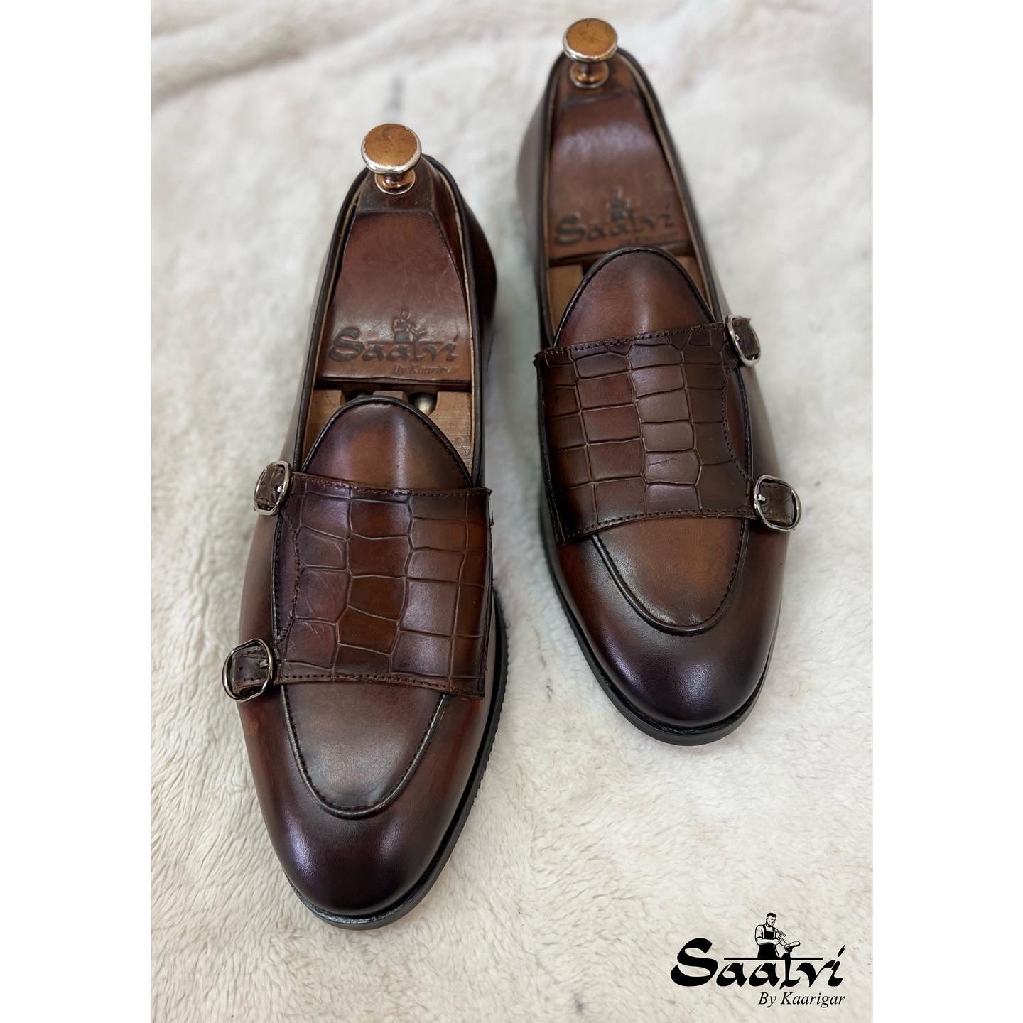 Belgian Monk Strap Brown