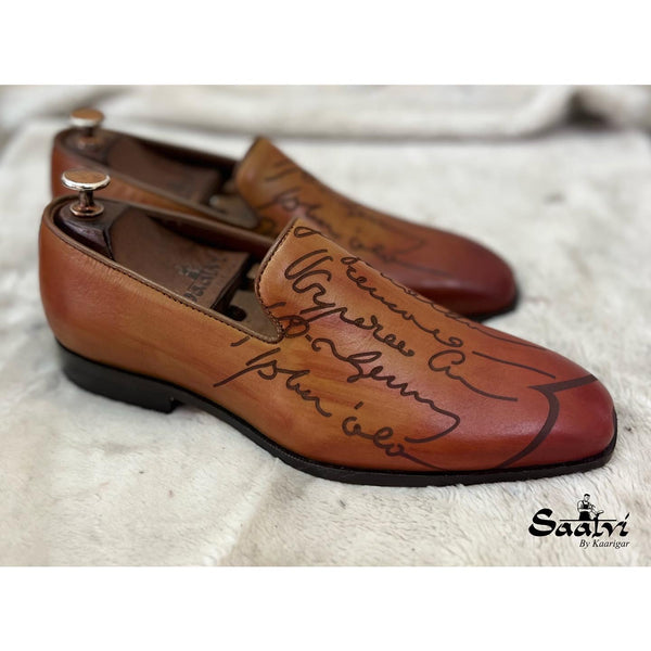 Signature Loafers Tan - Hand Patina