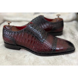 Crocodile Oxford Brodo | Hand Patina