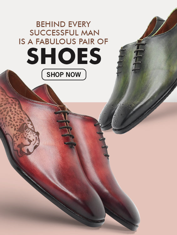 Premium Handcrafted Leather Shoes for Men Online - Saalvi.com