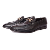 Horsebit Loafers Croco - H