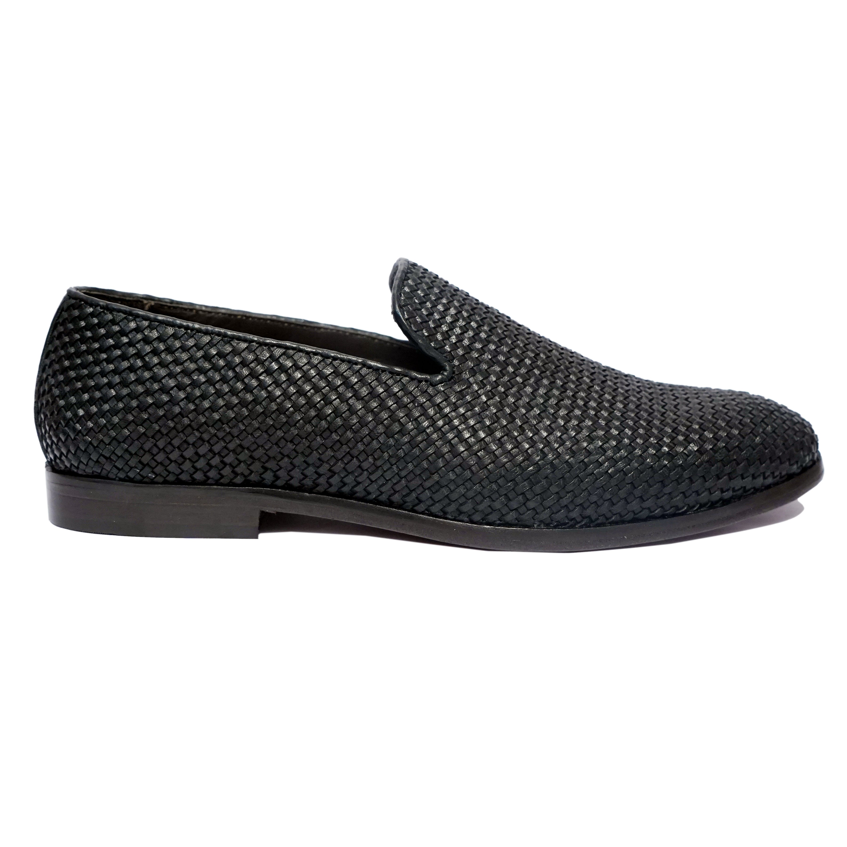 Weave Slipons Blk