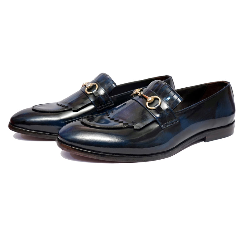 Horsebit Loafers With Fringes -bb