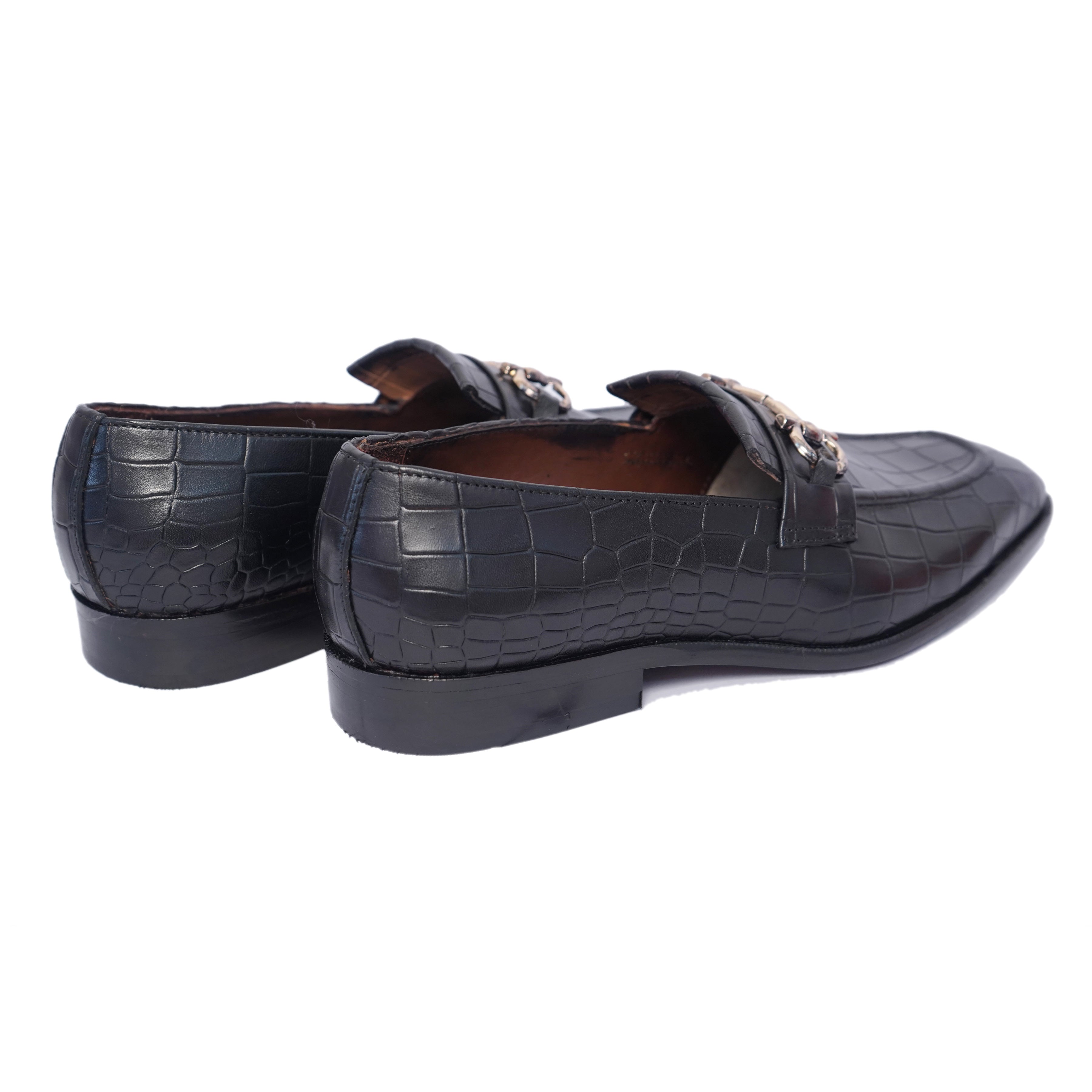 Horsebit Loafers Croco