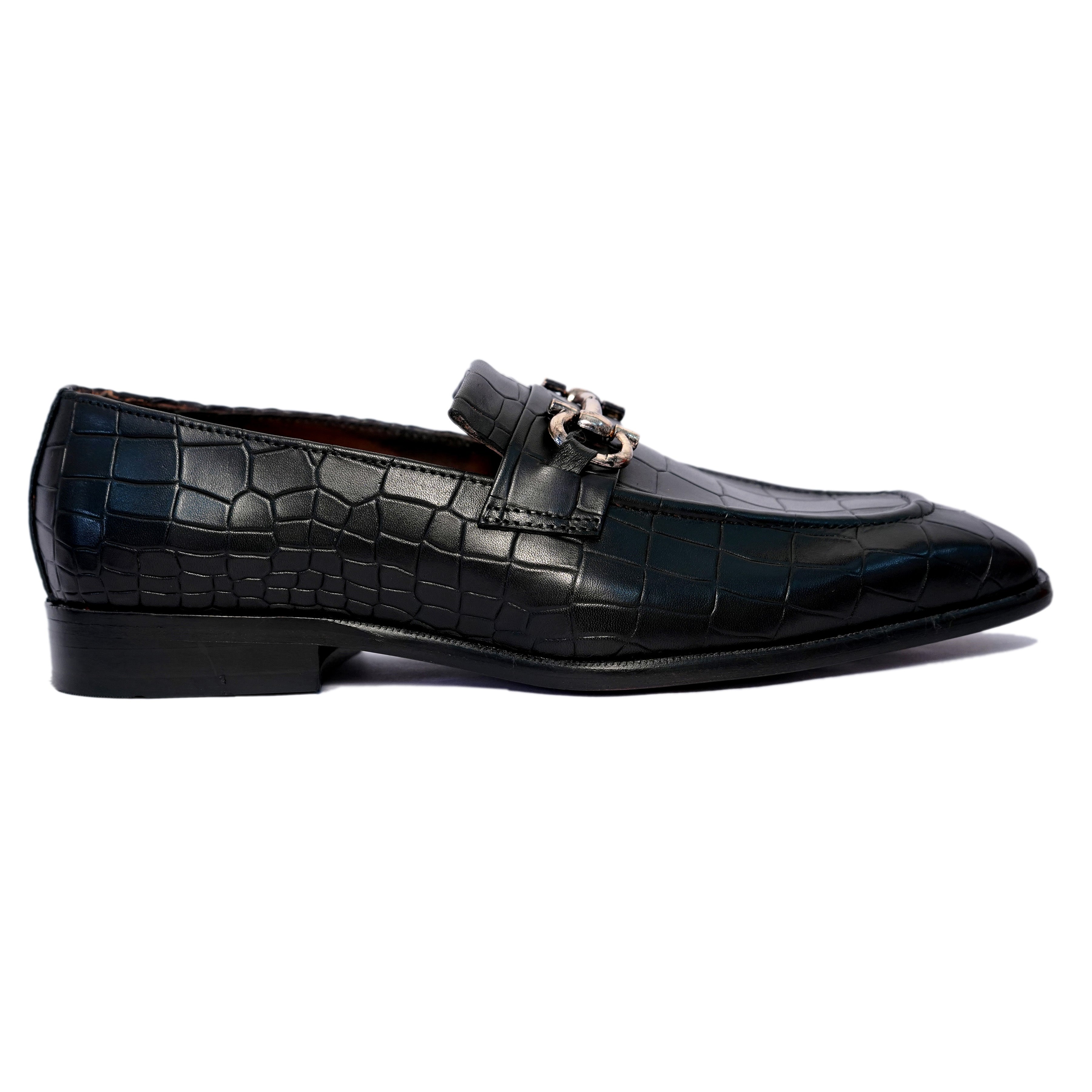 Horsebit Loafers Croco