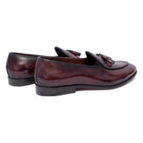Belgian Loafers With Tassels | Bordo