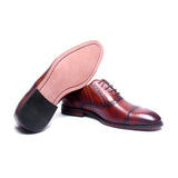 Toe Cap Oxfords Elastic