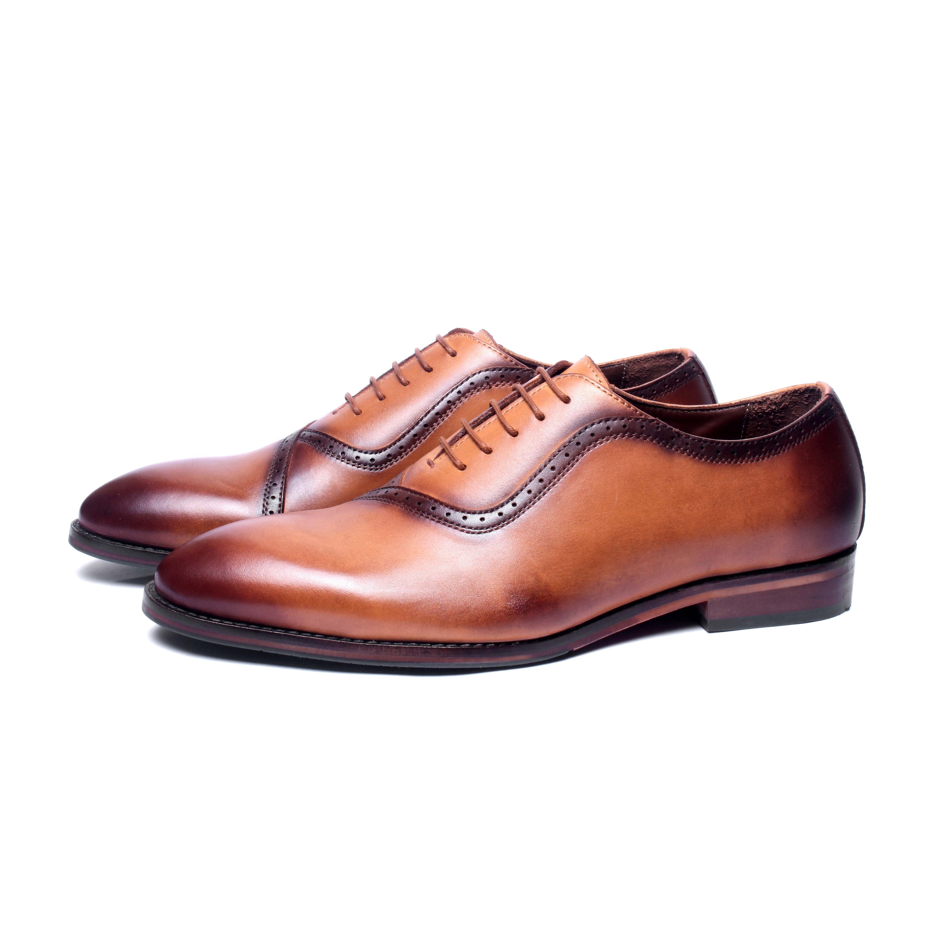 Stylish Oxfords- Tan